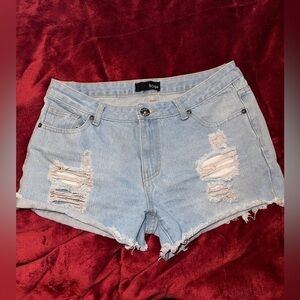 HYPE Mini Shorts Distressed‎ Sz7